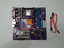 ECS PM800-M2 Motherboard Socket 478 Intel Celeron 2.93 GHz DDR1 w/ I/O Shield picture