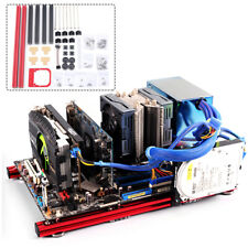 ATX Blocks Bare Frame PC Test Bench Open Frame Test Bench Aluminum Alloy US picture