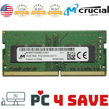 16GB x 1 DDR4 3200 MHz 1RX8 PC4-3200AA 260 Pin 1.2V SO-DIMM Laptop Memory Micron picture