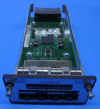 Cisco Catalyst 10G Quad Port Network Expansion Module C3KX-NM-10G 73-12299-04 picture
