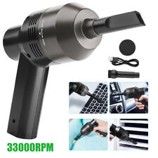 Rechargeable Mini Air Duster Electric Vacuum Cleaner for Car/PC/Keyboard/Pet US picture