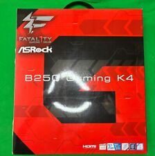AS Rock B250 Gaming K4 Motherboard CIB picture