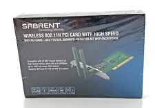 Sabrent Wireless 802.11N PCI Card w/ High Speed WPA & WEP Encryption New/Sealed picture