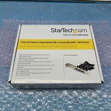 Startech  PEXUSB3S42V 4 Port PCI Express PCIE USB 3.0 Card Adapter W 2 5GBPS picture