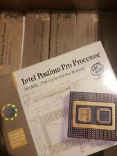 NEW Vintage Intel Pentium Pro Processor 180MHz CPU Sealed Retail Boxed 1996 picture