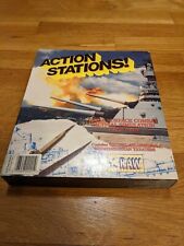 Action Stations Vintage Amiga Box Manuals Paperwork Read Desc Nice US Seller picture