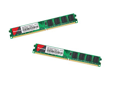 Kuesuny 2x2GB (4GB) 2GB 2RX8 PC2-6400U CL6 DDR2-800MHz UDIMM Computer RAM Memory picture