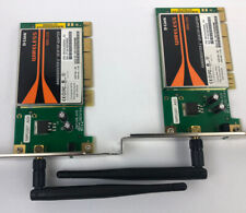 Lot Of 2 D-Link Rangebooster G Wireless PCI Adapt 108Mbps 2.4GHz WDA-2320 (T4) picture