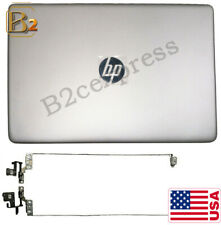 New HP 15DW 15-dw1xxx 15-dw2xxx 15S DU LCD Back Cover Silver L52012-001+Hinges picture