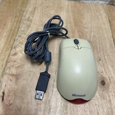 Vintage Microsoft Wheel Mouse Optical USB PS/2 Compatible X08-71118 Tested picture