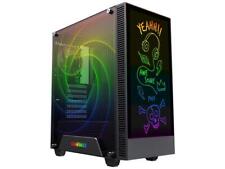 Gamemax Kreator Black USB3.0 Tempered Glass ATX Mid Tower Gaming Computer Case picture