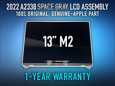 GENUINE APPLE 2022 A2338 Space Gray LCD Display Assembly MacBook M2 13 1Yr Warr picture