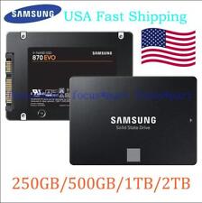 SAMSUNG 2.5 in SSD 870 EVO 2TB 1TB 500GB 250GB SATA III 3 Solid State Drive US picture