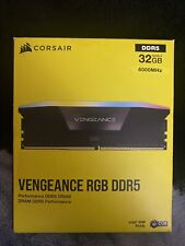 CORSAIR Vengeance RGB 32GB PC5-48000 (DDR5-6000MT/s) RAM  (CMH32GX5M2E6000C36) picture