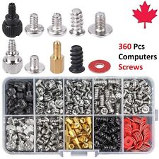 360 Pieces Screw Standoffs Set Kit for Computer Case Hard Drive Motherboard Fan picture