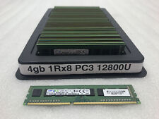 Lot of 50 RAM DIMM Samsung 4GB 1Rx8 PC3-12800U Unbuffered non-ECC 200GB total picture