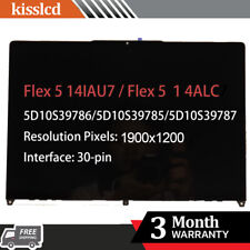 Lenovo IdeaPad Flex 5 14ABR8 5 14ALC7 Lcd Touch Screen w/ Bezel 14