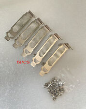 5pcs Low Profile Bracket for IBM M1015, M5015, LSI 9260-8i HP P400 P410 and more picture