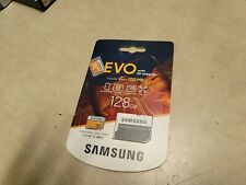 SAMSUNG EVO 128GB microSDXC Flash Card + Adapter Model MB-MP128HA/AM picture