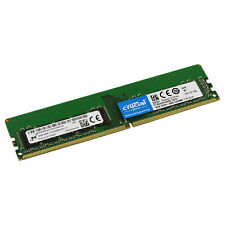 Crucial 16GB ECC DDR4-2666MHz (PC4-21300) Memory Stick CT16G4WFD8266 2RX8 UDIMM picture