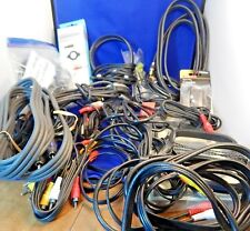 Huge Junk Drawer Lot HDMI COMPUTER AUDIO VIDEO CABLES CHARGERS & MORE New & Used picture