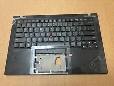 NEW OEM LENOVO THINKPAD X1 CARBON GEN 7 PALMREST US BACKLIT KEYBOARD NO TOUCHPAD picture