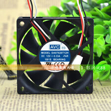 1 pcs AVC DA07020T12H 12V 0.33A 7CM 7020 CPU AMD cooling fan picture