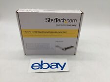 STARTECH ST100S 1 PORT PCI 10/100 MBPS ETHERNET NETWORK ADAPTER CARD FREE S/H picture