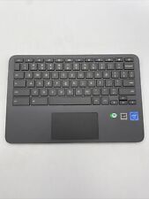 OEM HP Chromebook 11 G8 EE Palmrest w/ Keyboard & Touchpad L82760-001 L90338-001 picture