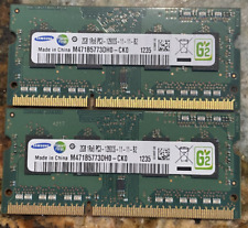 Samsung 2x2GB 4GB M471B5773DH0-CK0 Lenovo 03x6560 PC3-12800S DDR3 1600MHz SODIMM picture