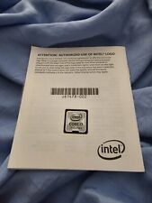 RARE Genuine Intel X SERIES Core i7 Badges Sticker. 1.8cm X 1.8cm picture