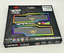 PATRIOT Viper Steel RGB DDR4 kit 64 GB: 2 x 32 GB DIMM 288-pin PVSR464G360C8K picture