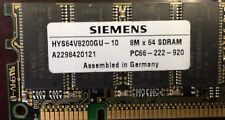 HYS64V8200GU-10 Siemens HP Pavilion 6360 PC66-222-920 Random Access Memory picture