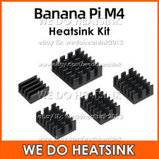 5Pcs/Set DIY All Aluminum Cooler Heatsink Set Cooler For Banana Pi M4 With Tapes picture