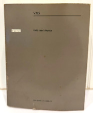 Vintage Digital Equipment Corporation DEC VMS User's Manual Ver. 5.2 - June 1989 picture