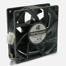 28/Lot 285 CFM ULTRA HIGH SPEED SERVER MINER FAN 12V 2.5A 120x38mm 3-Pin PWM picture