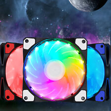 120mm RGB LED Computer Case Fan Quiet PC Air Cooling RGB Fans Gaming Cooler PWM picture