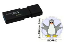 Knoppix Linux 9.1 LIVE 32GB bootable USBÂ 3.1/3.0/2.0 w/ PERSISTENCE picture