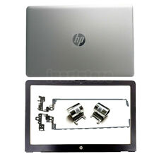 New Back Cover+Bezel+Hinges Cover Silver For HP 15-BS 15T-BR 15-BW 924892-001 picture