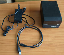 USB 3.0/eSATA Dual 3.5â€� SATA III Hard Drive External RAID Enclosure w/ UASP FAN picture