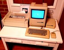 1984 APPLE MACINTOSH 128K FIRST MAC Model M0001 ALL WORKING PRINTER & EXTRAS picture
