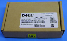 NEW Dell SFP-1G-T 1000BASE-T Copper RJ45 Transceiver FCLF8521P2BTL-DL XTY28 picture