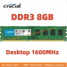 CRUCIAL DDR3 8GB 1600 MHz 8GB 16GB 32GB PC3-12800 Desktop Memory RAM 240Pin DIMM picture