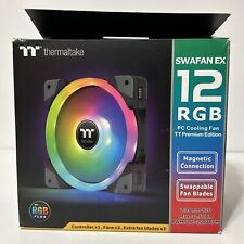 Thermaltake SWAFAN EX12 RGB | PC Cooling Fan | TT Premium Edition | 3 Pack picture