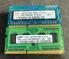 LOT OF 50 1GB DDR3 RAM PC3-8500S 1066MHz Laptop Memory / Mix (50 X 1GB DDR3) picture