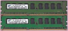 2GB 2x1GB PC3-8500E Samsung DDR3-1066 M391B2873EH1-CF8 ECC Ram Memory Kit 240Pin picture