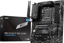 MSI PRO B760-P WiFi DDR4 LGA 1700 ATX Intel Motherboard/32GB Corsair Ram COMBO  picture