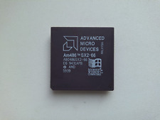 486SX2-66 AMD Am486 SX2-66 A80486SX2-66 uncommon vintage CPU GOLD picture