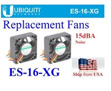 Pack of 2x Quiet Replacement Fans for Ubiquiti EdgeSwitch ES-16-XG picture