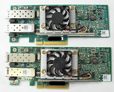 Lot of 2 Dell Broadcom Dual Port 10GbE PCI-e Network Adapter Card 0Y40PH Y40PH picture